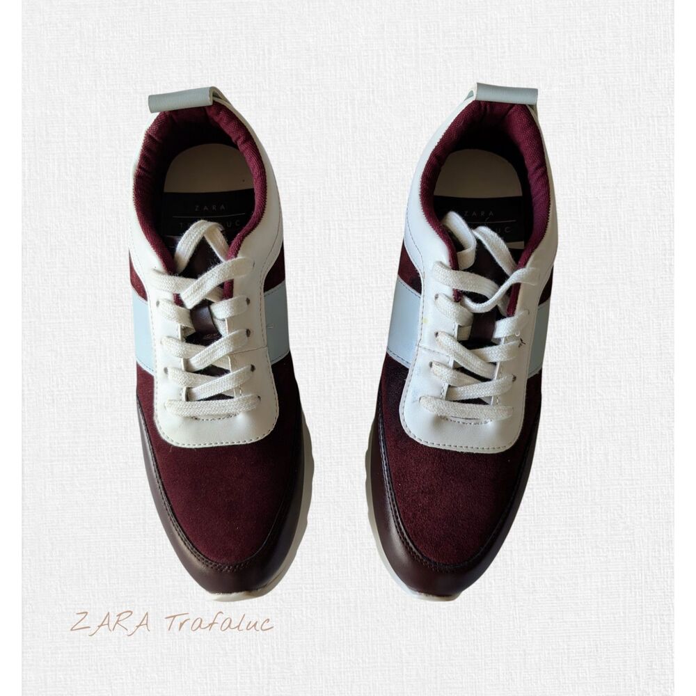 ZARA Trafaluc Women’s Chunky Platform Sneakers – Sz 37